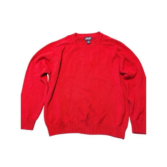 Lands End Sweater Red Size L - Picture 1 of 7